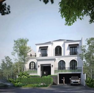 Rumah Baru 3 Lantai Furnished SHM di Citraland Raffles Garden