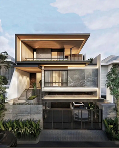Rumah Baru Luxury 3 Lantai SHM di Citraland Bukit Golf International