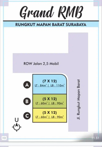 RUNGKUT MAPAN BARAT - Rumah Baru Minimalis Tropis