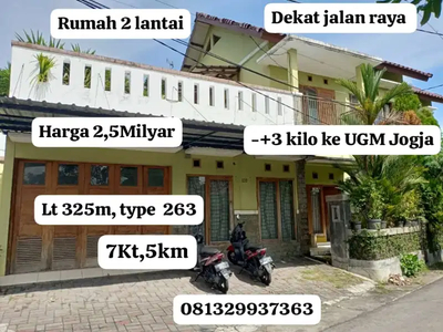 rumah besar jual murah dekat ugm