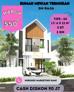 Rumah Cantik dekat pusat pasar