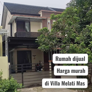 Rumah dijual murah di Villa Melati Mas Serpong Tangerang Selatan