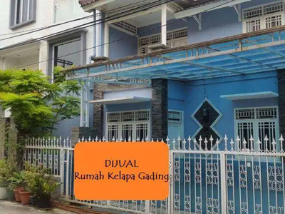 Rumah Kelapa Gading BCS 8x16m 2lantai HDP Utara I