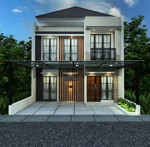 Rumah Mewah 2lantai diJatiwarna Bekasi, 700 jutaan Bs KPR Dekat Tol