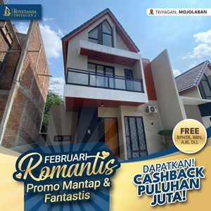 Rumah Mewah Sandinavian Free SHM Daerah UNS Solo