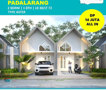 Rumah minimalis dekat kota Baru Parahyangan DP 14 juta all in