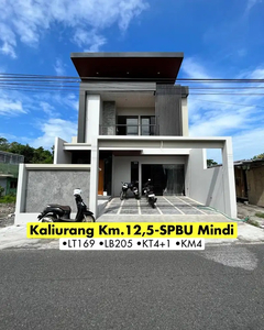 Rumah Modern Kontemporer Jl.Kaliurang Km.12,5 Dekat SPBU Mindi, PPPG