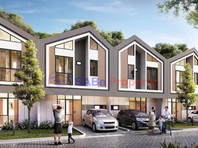 Rumah Modern Minimalis 2Lt di Cikarang JABABEKA - CLUSTER ROTTERDAM