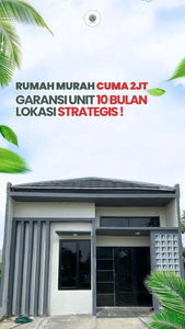 Rumah Murah Bekasi 2Jt All In