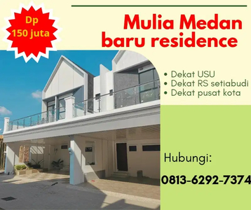 rumah murah mewah di Medan baru cocok untuk para pejabat kota Medan