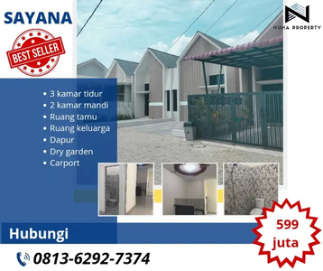 rumah murah mewah kekinian di Medan Johor dekat wisata mersi