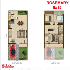 RUMAH PIK 2 TAHAP 1 UK 6X15 HANYA 3,1 M LOKASI STRATEGIS