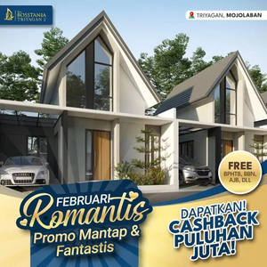 Rumah Scandinavian Dekat Tol Karanganyar Free SHM