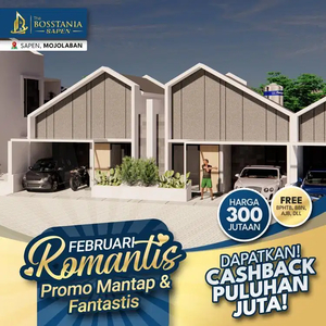 Rumah Scandinavian Murah Free SHM Daerah UNS Solo