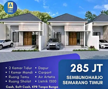 Rumah Sembungharjo Semarang Timur Ready unit