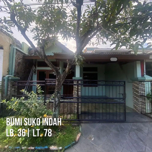 Rumah Sidoarjo Kota Dekat Lippo Plaza mall, Bumi Suko Indah