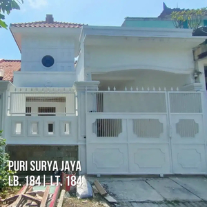 Rumah Sidoarjo Terawat di Puri Surya Jaya Gedangan, Siap Huni