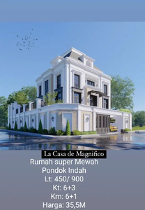 RUMAH SUPER MEWAH CLASSIC MODERN MURAH DI PONDOK INDAH, JAKARTA