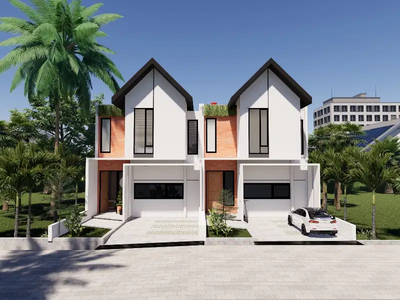 Rumah Vila Setiabudi dekat UPI SHM 2 Lantai City View