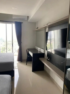 Sewa Apartemen Studio Twin Bed view merapai Mataram city