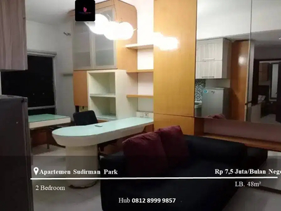 Sewa Apartemen Sudirman Park High Floor 2BR Fully Furnished View City