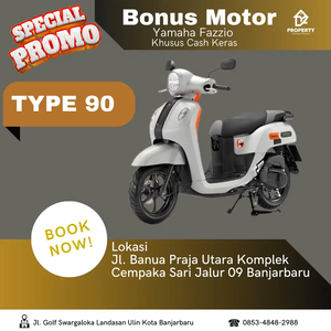 Special promo beli rumah dapat motor