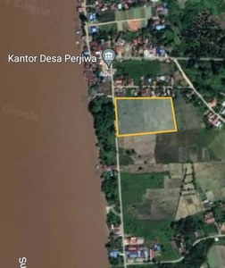 Tanah Dekat Pinggir Sungai Mahakam di Perjiwa Tenggarong Seberang