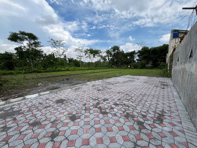 Tanah Kavling Perkarangan Barat Condong Catur dekat Jl Kaliurang