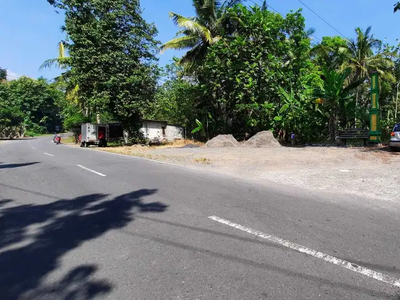 90 JUTAAN, Tanah Jogja Dekat Pintu Tol Nanggulan Kulonprogo