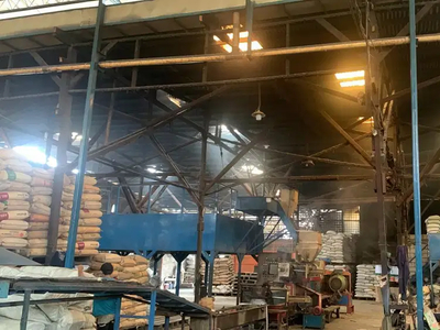 Dijual Gudang ex Pabrik Daur Ulang Plastik di Kapuk Kamal Jakut