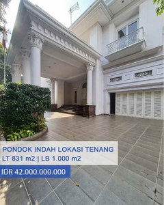 Dijual Rumah Mewah Di Jl Duta Niaga Pondok Indah Jakarta Selatan
