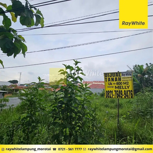 Dijual Tanah di Jl. HRM Mangundiprojo Kedamaian (Kode Mel1390)