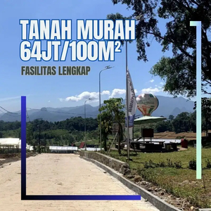 Dijual Tanah Murah Pinggir Jalan Masuk Mobil 139juta/ 200m