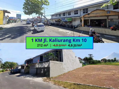 KALIURANG; 212 m2 SHM Siap AJB, View Merapi Sleman Yogyakarta