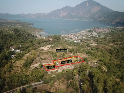 Kavling tanah view Gunung & Danau Batur Kintamani