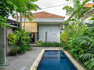 MM 259 Leasehold 10 years modern villa di kerobokan badung bali