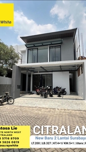 Rumah Baru Raffles Garden - Stamford Place Citraland Surabaya Barat - New Modern 2 Lantai Dekat GWalk, MERLION
