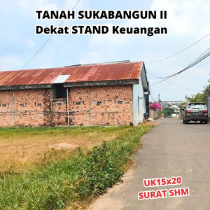 Tanah dekat stan keuangan sukabangun II