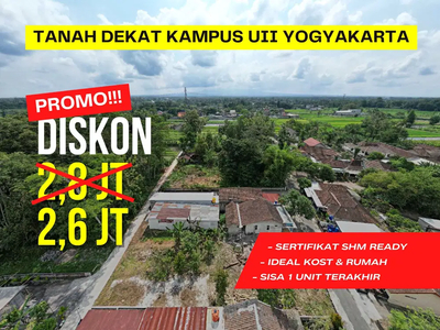 Tanah Jogja Kawasan Jalan Kaliurang, Lingkungan Kost