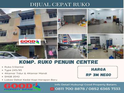 Jual Ruko Penuin centre dekat kedai kopi dan bcs mall