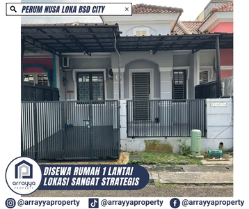 Disewa Rumah 1 Lantai Di Lokasi Nusa Loka BSD -GLB93