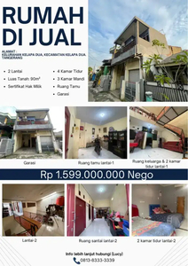 Jual Santai Rumah Lokasi Strategis