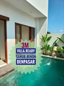 Jual Villa Ready Baru Sanur Renon Denpasar Bali