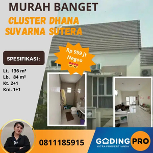 Murah Dhana Uk. 8x17 Rp 959jt Suvarna Cikupa Tangerang