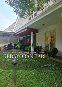 Rumah Dengan Lokasi Strategis Di Kebayoran Baru