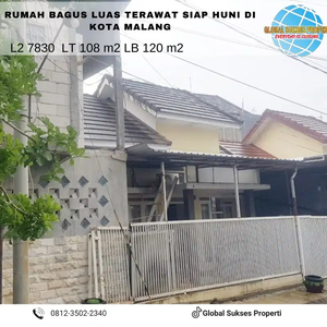 Rumah Minimalis Modern dan Siap Huni di Pandanwangi Malang