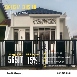 Rumah Siap Huni Callista Cluster Tanjung Senang