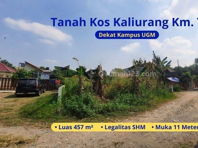 4 Jutaan, Tanah Prospek Bangun Kos Di Jakal Km 7 Dekat Ugm