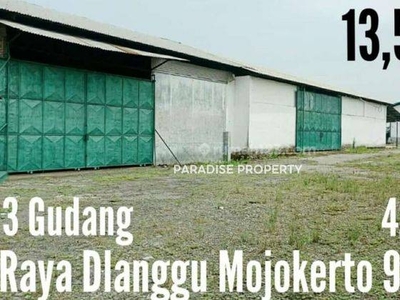 Dijual 3 Gudang di Kota Mojokerto