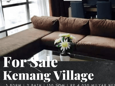 Dijual Apartemen Kemang Village 2br Plus 1 Tower Infinity Middle Floor